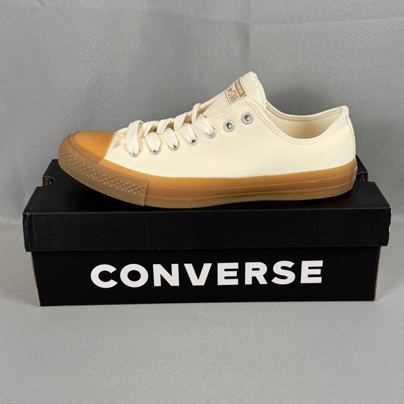 Converse Chuck Taylor All Star Heavy Canvas Shoes Mens 11 White Egret New NIB - Picture 1 of 10